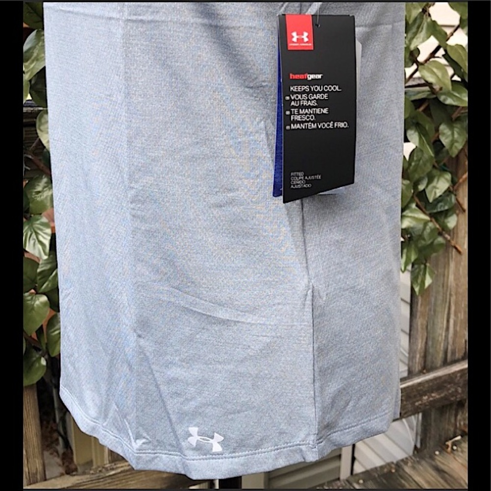 🆕🔥UNDER ARMOUR SUPER CUTE&SOO SOFT HEAT GEAR TOP CRISS CROSS BACK NWT 👀PICS!! - Picture 6 of 7